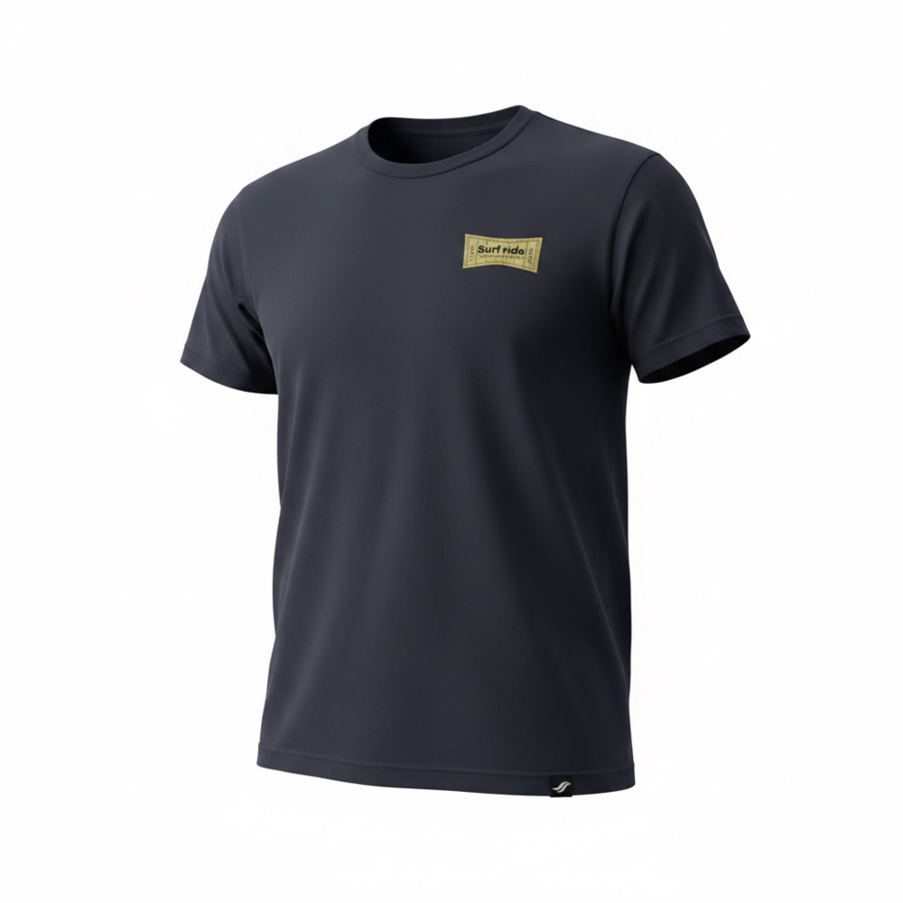 Surf Ride Boardshop California Men's Navy Graphic T-Shirt